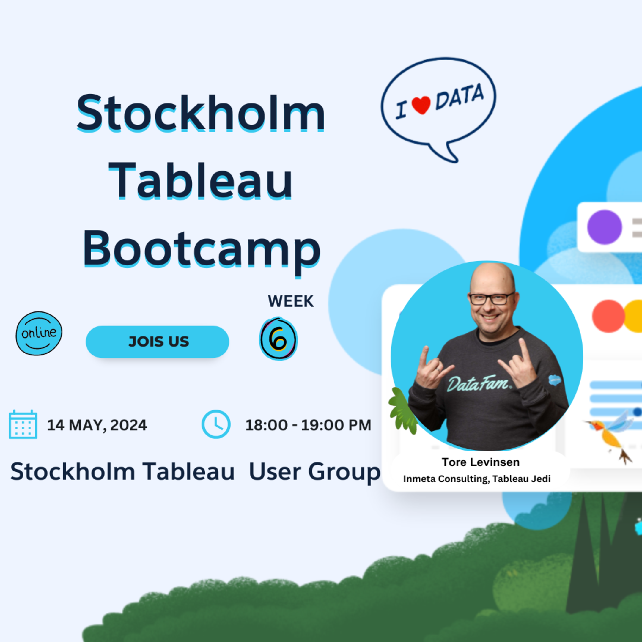 See Fresh from Tableau Conference Battles Stockholm Bootcamp with TC24
